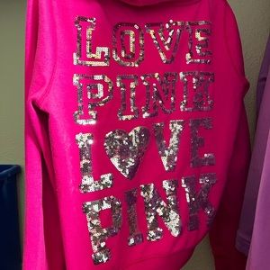 PINK VICTORIA SECRET JACKET